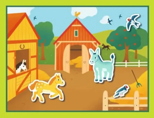 Mini-Künstler - Mein erstes Filzsticker-Buch: Bauernhof | Teddy Toys Kinderwelt