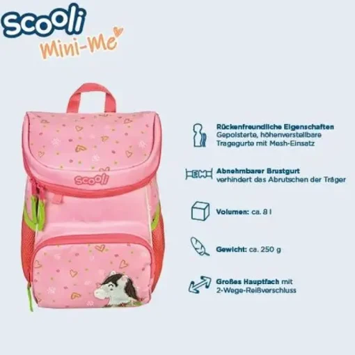 Mini-Me KiGa Rucksack Polly Pony | Teddy Toys Kinderwelt
