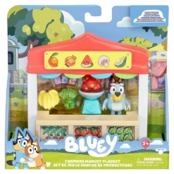 Moose Toys BLUEY - Mini Spielset Farmers Market | Teddy Toys Kinderwelt