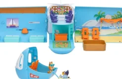 Moose Toys BLUEY HOLIDAY 3in1 Set Airplane, Boat Hotel | Teddy Toys Kinderwelt