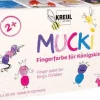 MUCKI Fingerfarbe für Königskinder 6er Set 50 ml | Teddy Toys Kinderwelt