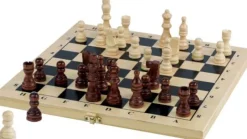 Natural Games Schachkassette hell, 29x29cm, Strategiespiel, ca. | Teddy Toys Kinderwelt