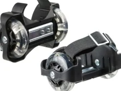 New Sports Fersenroller mit LED, schwarz | Teddy Toys Kinderwelt