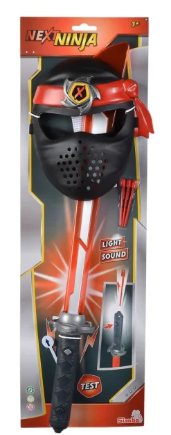 Next Ninja Schwert und Maske, rot | Teddy Toys Kinderwelt