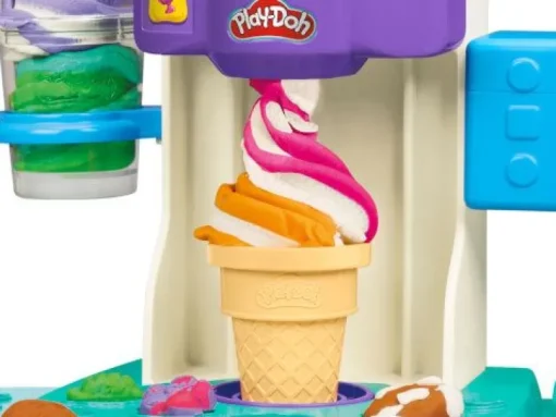 PD RAINBOW SWIRL ICE CREAM PLAYSET | Teddy Toys Kinderwelt
