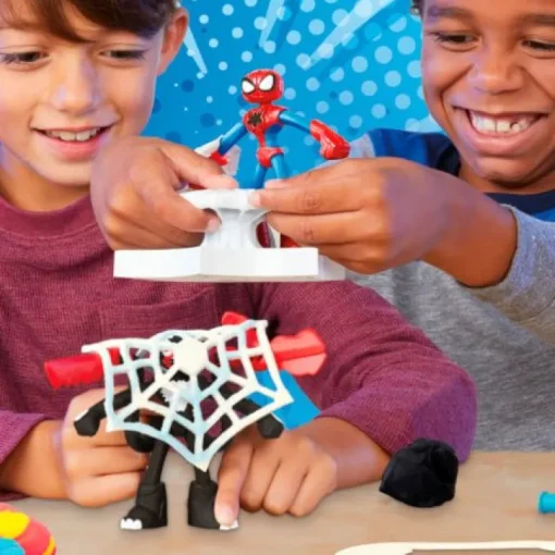PD SPIDERMAN LAUNCH AND SLICE BATTLE | Teddy Toys Kinderwelt
