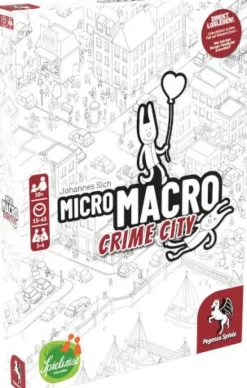 Pegasus Spiele - MicroMacro: Crime City Spiel des Jahres 2021 | Teddy Toys Kinderwelt