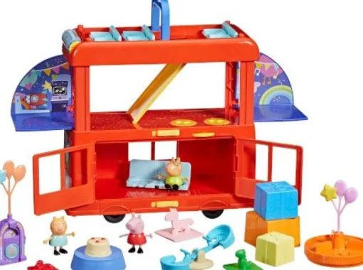 PEP PEPPAS 2 IN 1 PARTY BUS | Teddy Toys Kinderwelt