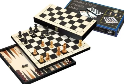 Philos - Reise-Schach-Backgammon-Dame-Set | Teddy Toys Kinderwelt