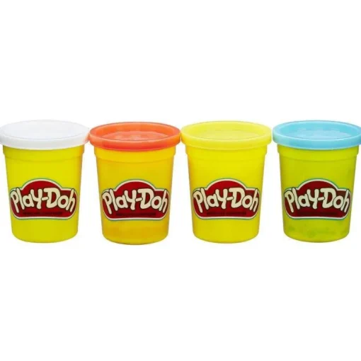 Play-Doh - 4er Pack Knete Grundfarben | Teddy Toys Kinderwelt