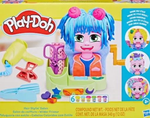 Play-Doh Hair Styling Salon Wilder Friseur | Teddy Toys Kinderwelt