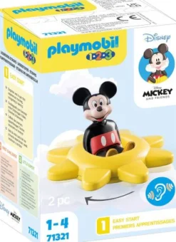 PLAYMOBIL 71321 1.2.3 & Disney: Mickys Drehsonne mit Rasselfunkti | Teddy Toys Kinderwelt