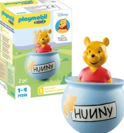 PLAYMOBIL 71318 1.2.3 & Disney: Winnies Stehauf-Honigtopf | Teddy Toys Kinderwelt