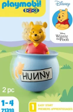 PLAYMOBIL 71318 1.2.3 & Disney: Winnies Stehauf-Honigtopf | Teddy Toys Kinderwelt