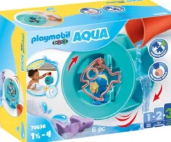 PLAYMOBIL® 1.2.3. Aqua - Wasserwirbelrad mit Babyhai | Teddy Toys Kinderwelt