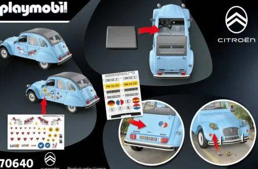 PLAYMOBIL 70640 Citroen 2CV | Teddy Toys Kinderwelt