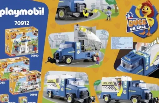 PLAYMOBIL 70912 Duck on Call - Polizei Truck | Teddy Toys Kinderwelt