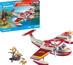 PLAYMOBIL 71463 Feuerwehrflugzeug mit Löschfunktion | Teddy Toys Kinderwelt