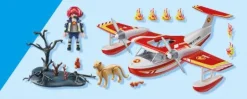 PLAYMOBIL 71463 Feuerwehrflugzeug mit Löschfunktion | Teddy Toys Kinderwelt