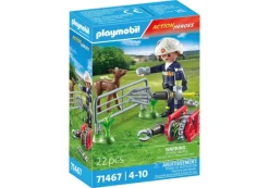 PLAYMOBIL 71467 Feuerwehr-Tierrettung | Teddy Toys Kinderwelt