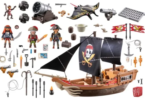 PLAYMOBIL 71530 Großes Piratenschiff | Teddy Toys Kinderwelt