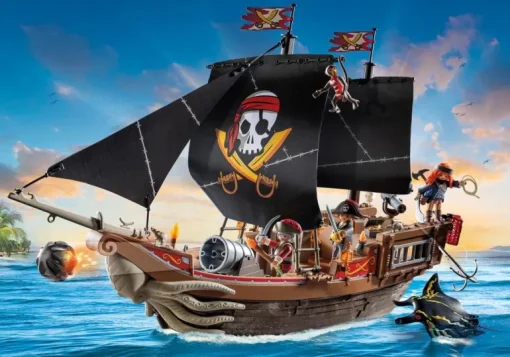 PLAYMOBIL 71530 Großes Piratenschiff | Teddy Toys Kinderwelt