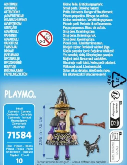 PLAYMOBIL 71584 Hexe mit Katze | Teddy Toys Kinderwelt