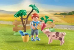 PLAYMOBIL 71443 Idyllischer Gemüsegarten bei den Großeltern | Teddy Toys Kinderwelt
