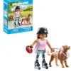 PLAYMOBIL 71739 Inlinerin mit Retriever | Teddy Toys Kinderwelt