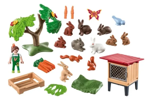 PLAYMOBIL 71252 Kaninchenstall | Teddy Toys Kinderwelt