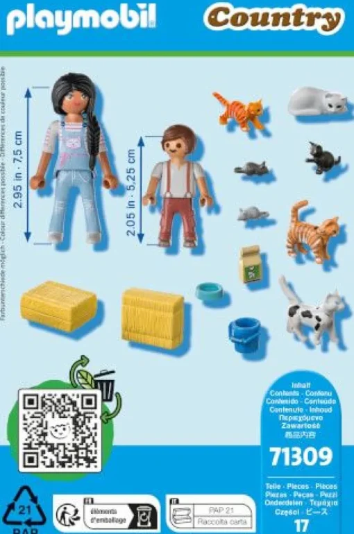 PLAYMOBIL 71309 Katzenfamilie | Teddy Toys Kinderwelt