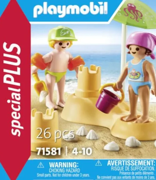 PLAYMOBIL 71581 Kids mit Sandburg | Teddy Toys Kinderwelt