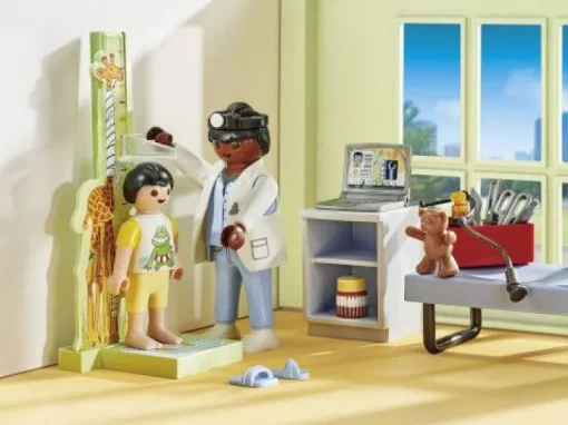 PLAYMOBIL 71619 Kinderarzt mit Teddybär | Teddy Toys Kinderwelt