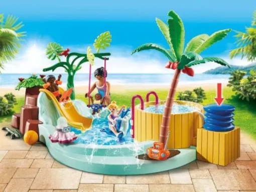 PLAYMOBIL 71529 Kinderbecken mit Whirlpool | Teddy Toys Kinderwelt