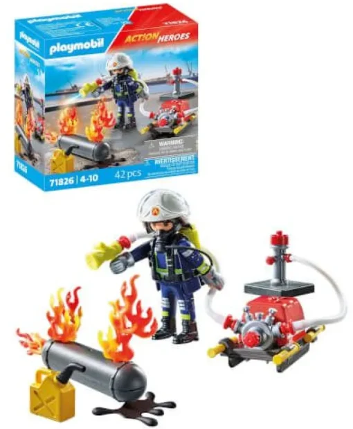 PLAYMOBIL 71826 Löschung eines Gastanks | Teddy Toys Kinderwelt