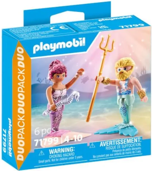 PLAYMOBIL 71799 Meerjungfrau und Meermann | Teddy Toys Kinderwelt