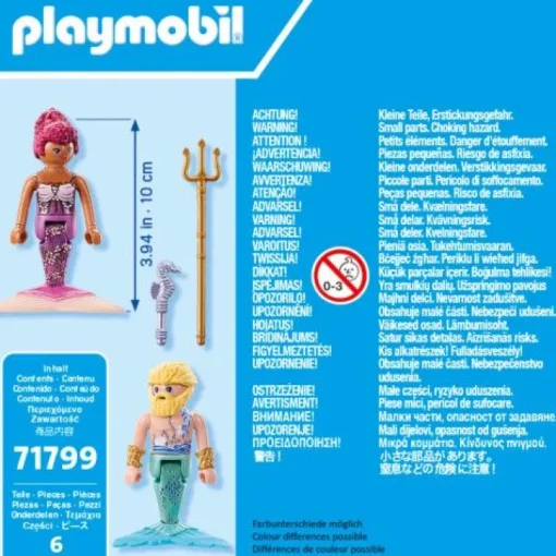 PLAYMOBIL 71799 Meerjungfrau und Meermann | Teddy Toys Kinderwelt