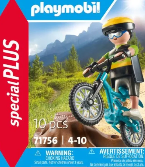 PLAYMOBIL 71756 Mountainbiker | Teddy Toys Kinderwelt