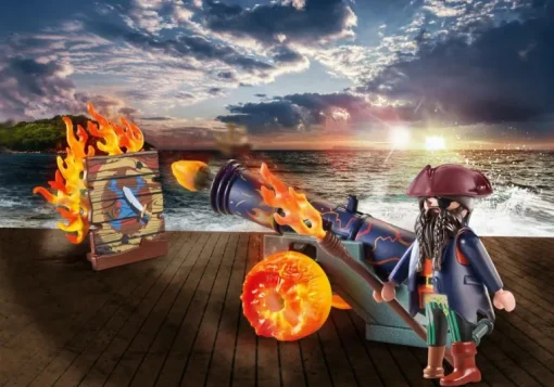 PLAYMOBIL 71189 Pirat mit Kanone | Teddy Toys Kinderwelt