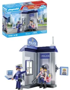 PLAYMOBIL 71733 Polizei Ermittlungszimmer | Teddy Toys Kinderwelt