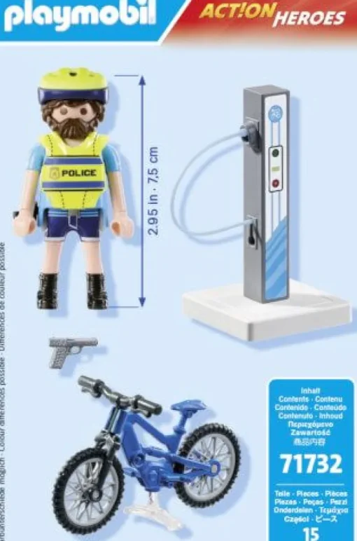 PLAYMOBIL 71732 Polizei Fahrradstreife | Teddy Toys Kinderwelt