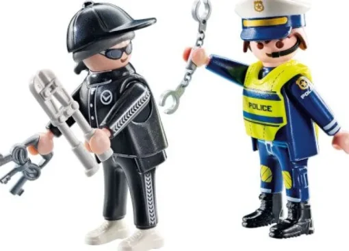 PLAYMOBIL 71804 Polizist und Einbrecher | Teddy Toys Kinderwelt