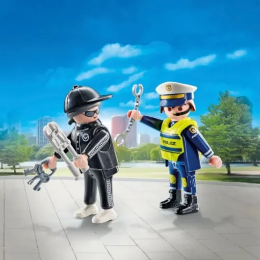 PLAYMOBIL 71804 Polizist und Einbrecher | Teddy Toys Kinderwelt
