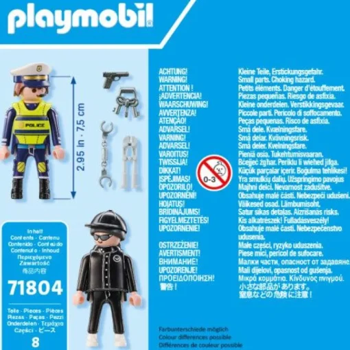 PLAYMOBIL 71804 Polizist und Einbrecher | Teddy Toys Kinderwelt