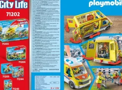 PLAYMOBIL 71202 Rettungswagen mit Licht und Sound | Teddy Toys Kinderwelt