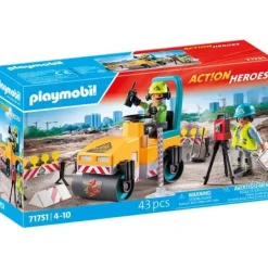 PLAYMOBIL 71751 Straßenbaustelle | Teddy Toys Kinderwelt