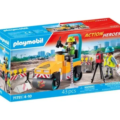 PLAYMOBIL 71751 Straßenbaustelle | Teddy Toys Kinderwelt
