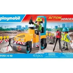 PLAYMOBIL 71751 Straßenbaustelle | Teddy Toys Kinderwelt