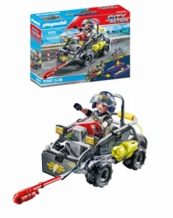 PLAYMOBIL 71147 SWAT-Multi-Terrain-Quad | Teddy Toys Kinderwelt