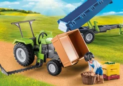 PLAYMOBIL 71249 Traktor mit Anhänger | Teddy Toys Kinderwelt